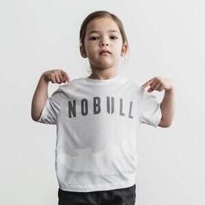 NWT NOBULL Kid’s Camo Tee White Size XS
